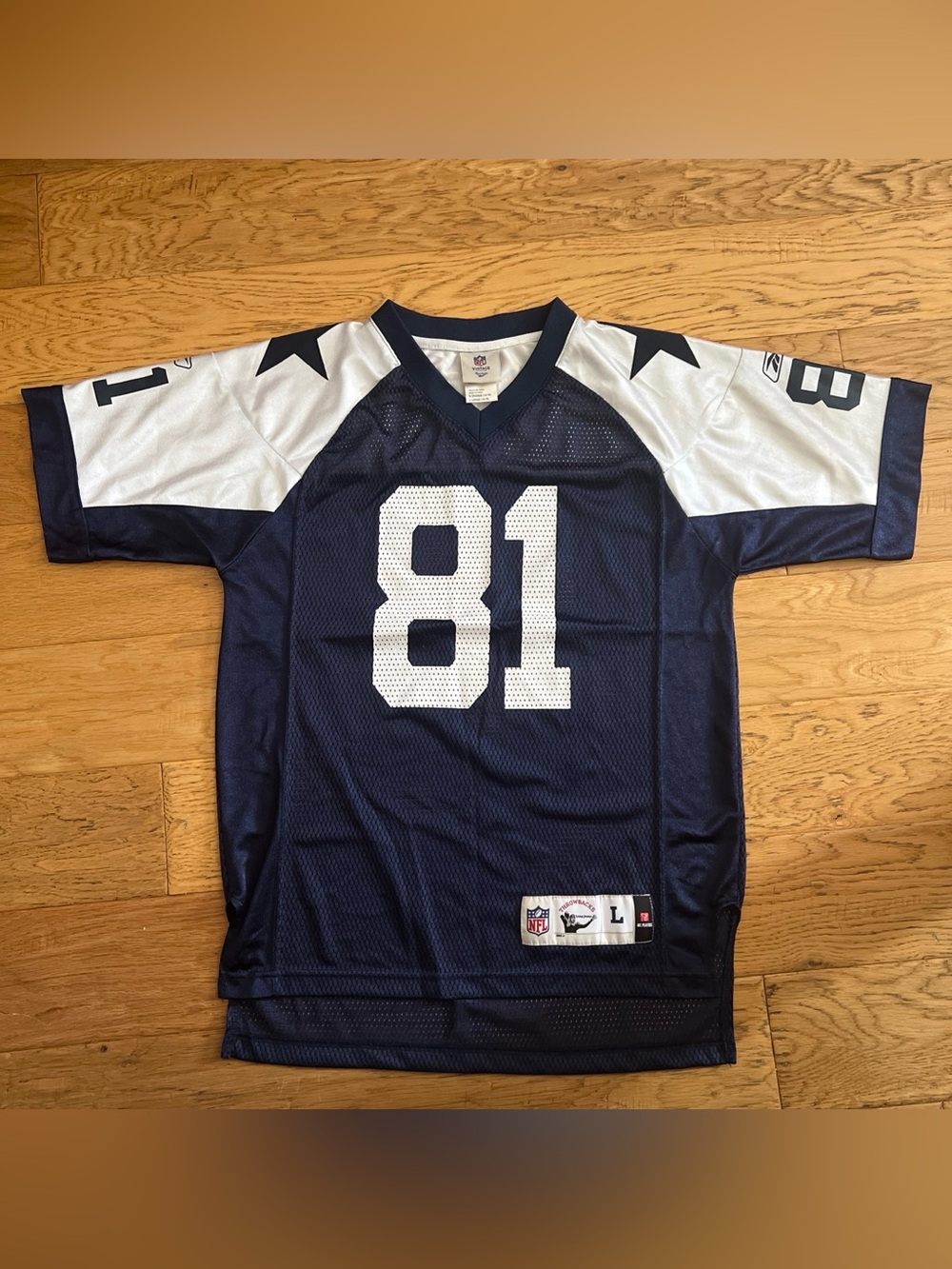 L (14/16) - Vintage  Terrell Owen’s Dallas Cowboys Reebok Throwback Jersey NWOT